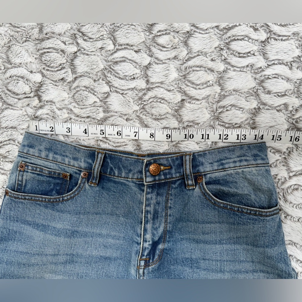 J Crew Rayner Cropped Wide Leg Jeans Denim Size 28 - Picture 3 of 10